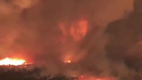 Giant fiery tornado formed in California after powerful wildfire