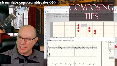Composing for Classical Guitar Daily Tips: Chord Construction creating an Etude