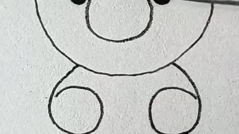 Easy Drawing Teddy Bear