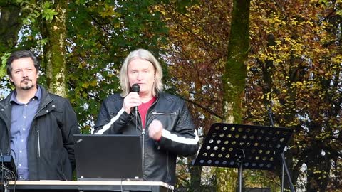25.10.2020, Bregenz, Aktivist Jürgen Olbert