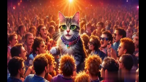 Cats in Rhythm: Dancing Magicians on Your Screens!