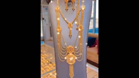 Long Necklace with Earrings.!