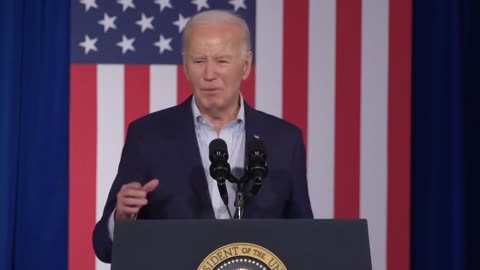 Biden Loses To The Teleprompter And Steals Trump's Slogan, But Still Can't Get Things Right In Vegas