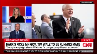 CNN Host Asks If Walz's Liberal Record Will Be Trumped By His Appealing 'Appearance'