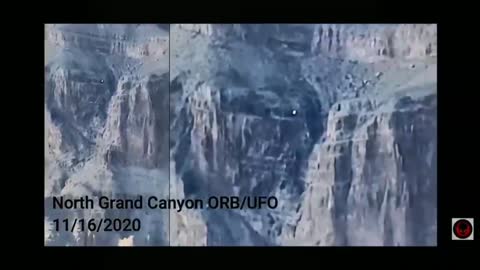 Mysterious UFO in the US Grand Canyon