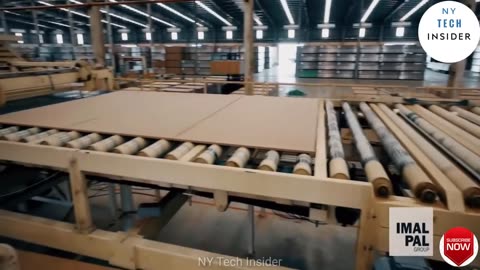 Extreme Amazing MDF Wood Manufacturing Process .