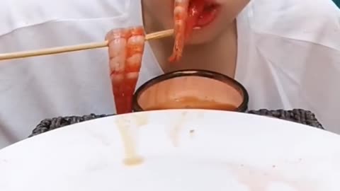 "🦐 Savoring Salted Shrimp Delights! 🌶️ ASMR ASMRlicious Feast! 🍤🍴 Foodie Heaven 😋"