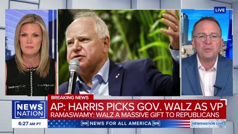 Tim Walz a 'guy you want to go to dinner with': Mulvaney | NewsNation Live