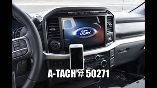 Ford F150: Phone Mount / A-Tach # 50271 Installation Video