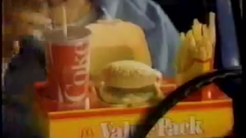 McDonald's Value Pack Commercial (1985)