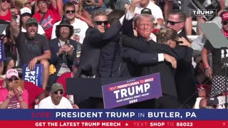 Trump shot at rally !!! Assassination attempt on President Trump in Butler, Pennsylvania