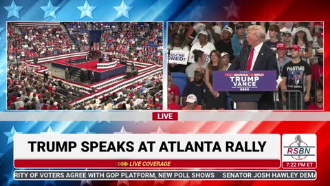Trump Rally in Georgia: Trump Invites Atlanta Artist Onstage in Iconic Moment at Rally