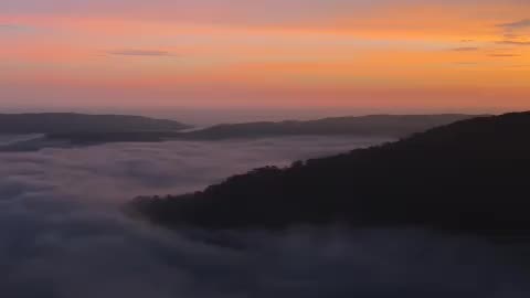 Nongjrong view before sunrise