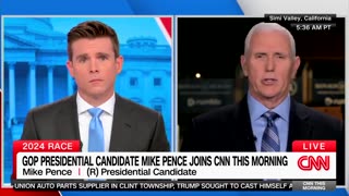 CNN Host Presses Pence On His Messaging, Polling