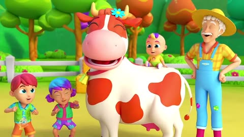 Old Farmer Joe Had A Farm _ Joe's Farm Song For Kids _ Nursery Rhymes and Baby Songs with Zoobees