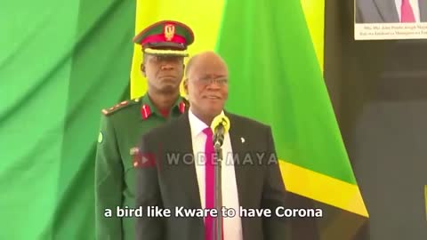 Former president of Tanzania John Magufuli exposes Coronavirus Test Kit