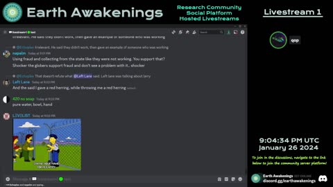 Earth Awakenings - Livestream 1 - #1409