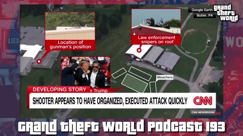Debunking the Trump Shooter Location | #GrandTheftWorld 193 (Clip)