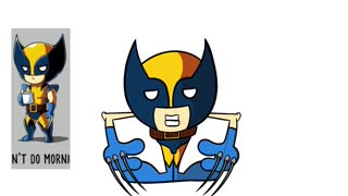 Procreate - Looney Wolverine