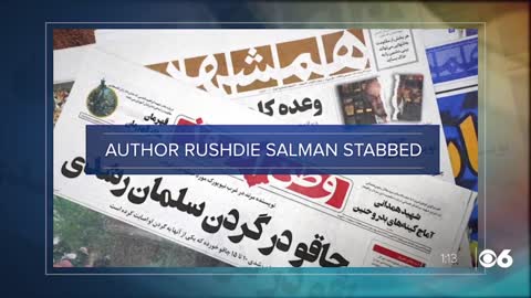 Author Salman Rushdie on ventilator after stabbing