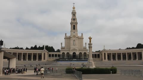 Fatima church in Portugal