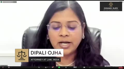 Rechtsanwältin Dipali Ojha, Indien - Grand Jury