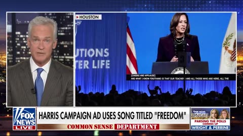 Trace Gallagher: Kamala Harris chose a Beyonce song called “Freedom”