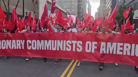 CRAZY: Communists Of America March In Philadelphia
