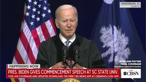 Biden: “You're going to see us traveling commercially in the next 20 years at 12-to-15 thousand miles an hour—subsonic speed.”