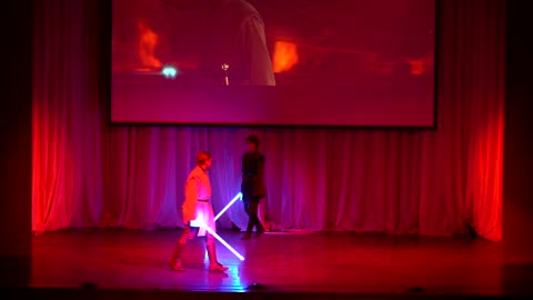Star Wars Stage Performance - Anakin vs Obi-Wan