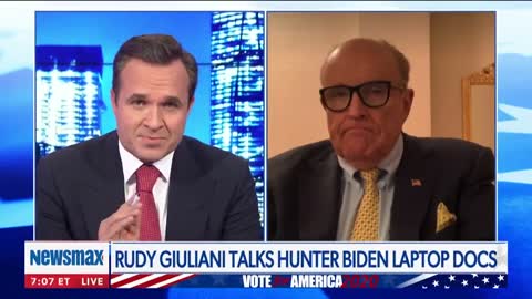 SICK: Rudy Giuliani Reveals "Very Sensitive" Alleged Text From Hunter Biden