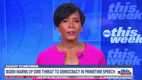 Top Biden Advisor Keisha Lance Bottoms Defends Biden's Anti-MAGA Speech