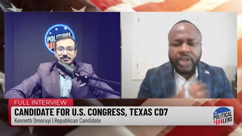 2024 Candidate for U.S. Congress, Texas CD7 - Kenneth Omoruyi | Republican Candidate