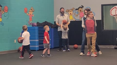 Robert's 1st Basketball Lesson 2024