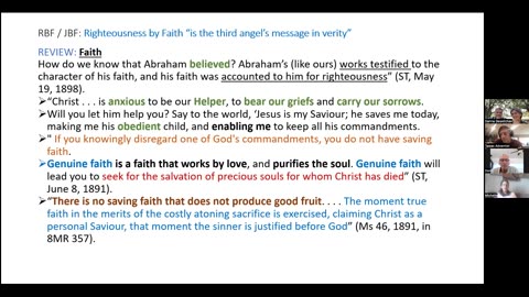 Righteousness by Faith / Justification by Faith (part 11)