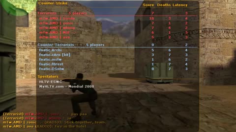 Sunde vs fnatic (ESWC Masters 2008 Final)