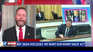 Rep. Aaron Bean Discusses "We Want Our Money Back" Act
