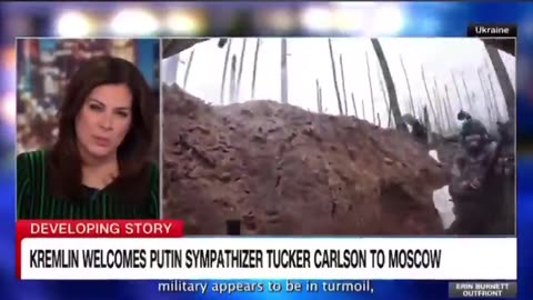 CNN is losing their mind that Tucker Carlson is in Russia