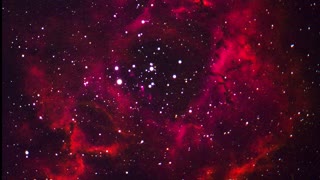 Rosette Nebula Narrowband Cloudy Night Challenge