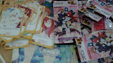 High School DXD Hero Osica card set opening!