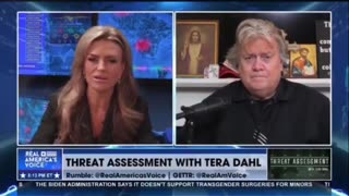 Tera Dahl interview of Steve Bannon what would you say is the most concerning to you