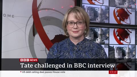 Andrew Tate BBC interview : influencer challenged on misogyny and rape allegations - BBC