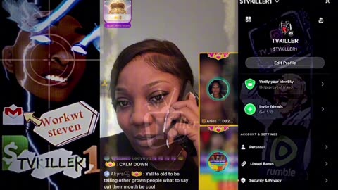 ARIES & VON DRAGS EACH OTHER IN TOMIKAY LIVE