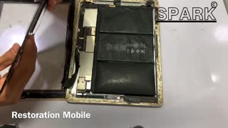 Amazing phone tablet restoration - founded from dump yard