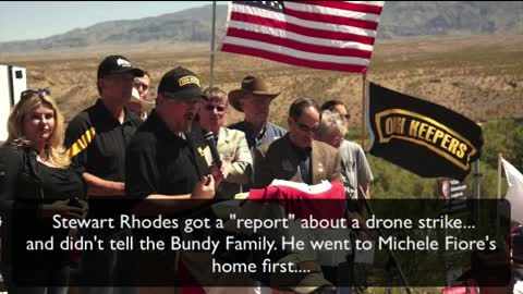 Bundy Family Informed Of Stewart Rhodes DRONE STRIKE "RUMOR"