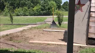 MOVING THE CHICKEN COOP