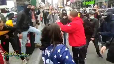 Antifa mess with the wrong Jewish caravan in NYC
