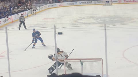 NHL Buffalo sabers penalty shot