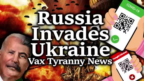 PUTIN INVADES TO "DENAZIFY" UKRAINE & THREATENS ALL FOREIGN POWERS WHO INTERVENE