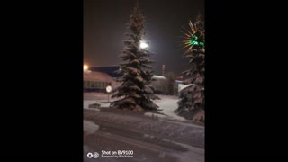 Зимний лес Ночью. Шум шагов по снегу. Тюмень 2022